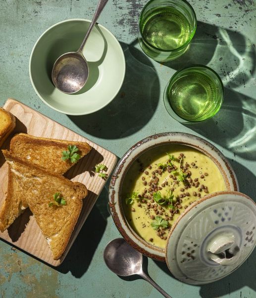 Photo of Roasted Leek & Garlic Soup
