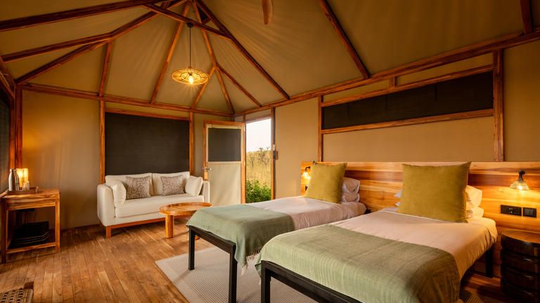 Nyikani Central Serengeti Camp Triple Room