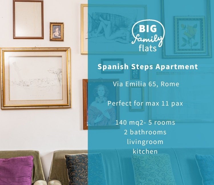 BigFamilyRome – Spanish Steps&Trevi / 5 rooms gallery image 2