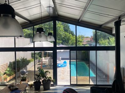 Loft avec piscine à Begles à 2 minutes de Bordeaux