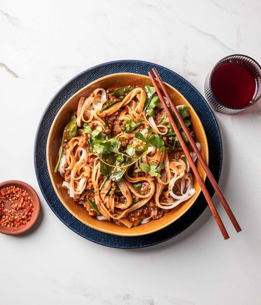 Photo of Thai Red Curry Rice Noodles & Beef