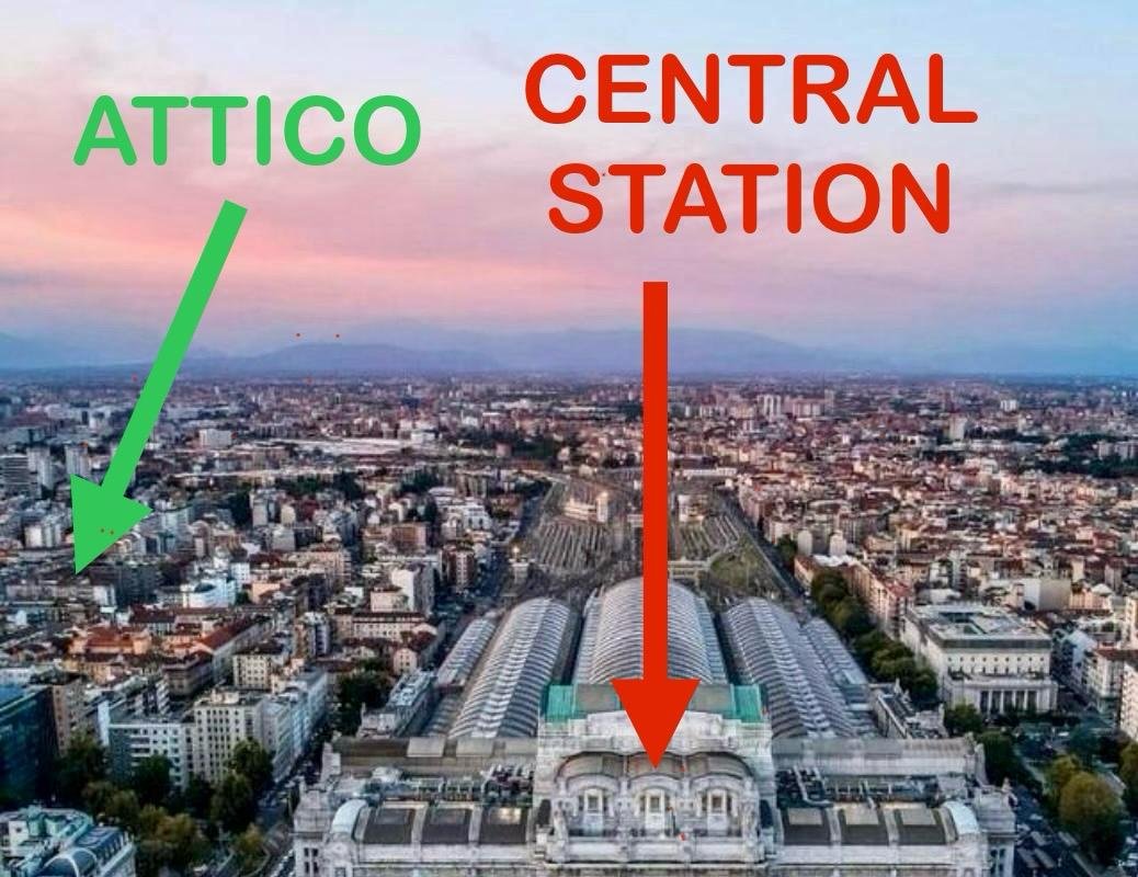 Attico con gran Terrazzo, Milano Stazione Centrale gallery image 4