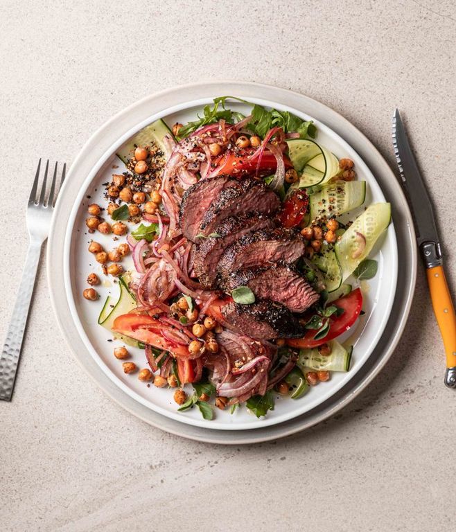 Photo of Zingy Balsamic Salad & Ostrich