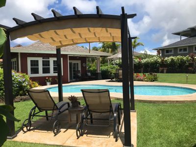 Poipu Beach Home & Guest House with Pool, Sleeps 9