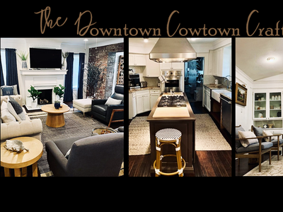 -*Downtown 4BR Spacious Cowtown Craftsman Home*-