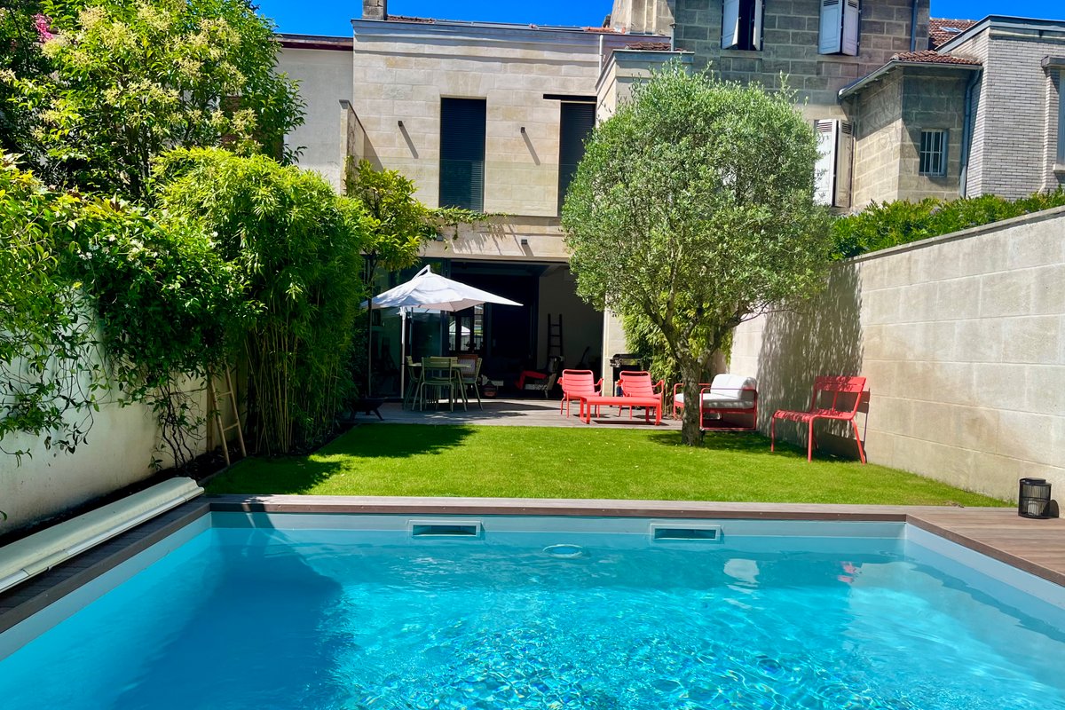 Superbe maison cosy piscine jardin cheminée